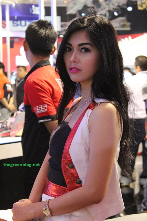 Model Cantik dan Seksi di Booth TDR \u2013 Indonesia Motorcycle Show IMOS 2014  The Green Blog